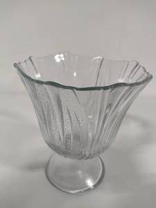 lot 137 image: Victorian Pressed Glass Footed Celery Vase