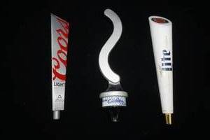 lot 10 image: Beer Tap Handles (3ct)