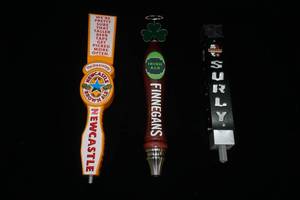 lot 11 image: Beer Tap Handles (3ct)