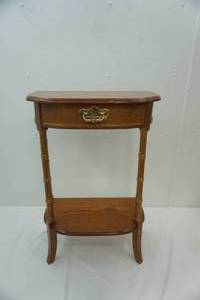 lot 29 image: Hallway Table 18 wide by 29 tall by 9 deep
