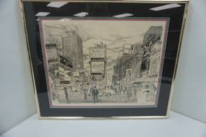 lot 37 image: Sandra Finkenberg NYC Times Square print
