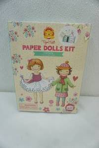 lot 47 image: NEW Tiger Tribe Paper Dolls Kit