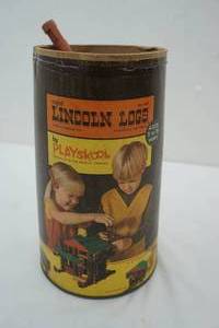 lot 58 image: Vintage Lincoln Logs