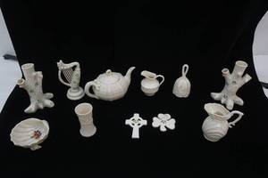 lot 75 image: VintageAntique Belleek Pottery-Irish, 1965-1980 1980-1992