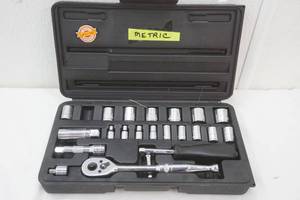 lot 95 image: Ace Professional Metric Socket Set