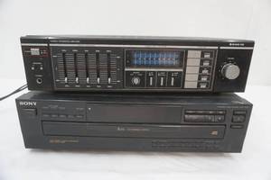 lot 115 image: Sanyo Amplifier & Sony 5 Disc CD Player