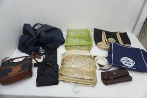 lot 116 image: Duffle Bags, Womens Purses, Belts & Hanging Organizers