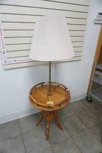 lot 155 image: Table Lamp 57 tall