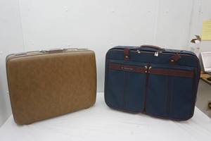 lot 156 image: 2 Large Suitcases