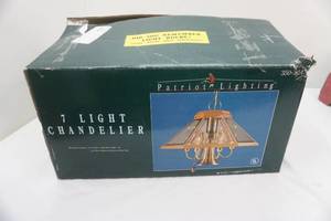 lot 202 image: vintage lamp
