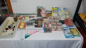 lot 7 image: Assorted Floor Guards, Latches, Casters and more.