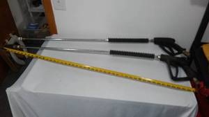 lot 8 image: Large Power Washer Wands (2)