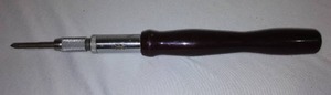 lot 47 image: Stanley Yankee Ratcheting Screwdriver 130A