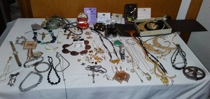 lot 102 image: Necklaces, Earrings, Bracelets and more.