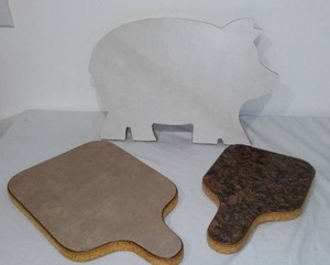lot 121 image: Laminate Covered Wood Cutting Boards (3).