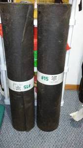 lot 130 image: New (2) No. 15 Asphalt Saturated Felt Barrier Paper, Tar Paper.