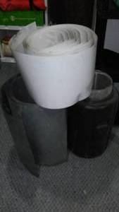lot 133 image: Galvanized and White Metal Flashing. See Pics.