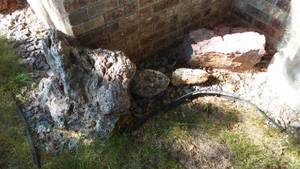 lot 152D image: Cabin Tear-down Large Landscaping Rocks (4).