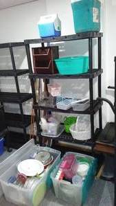 lot 154 image: Large Lot of Storage Containers.