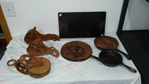 lot 155 image: Assorted Cast Iron (7).