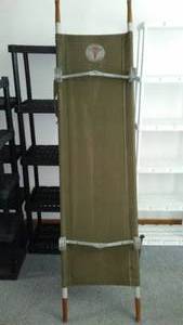 lot 169 image: WW2 US Army Medical Dept Cot In Excellent Condition.