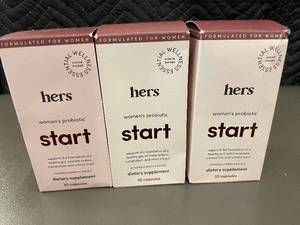 lot 3 image: 3 Bottles of Hers Womens Probiotic Start Dietary Supplement