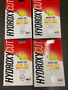 lot 4 image: Hydroxycut Lemonade Weight Loss Drink Mix - 4 Boxes