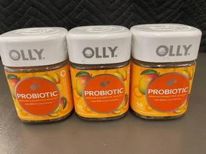 lot 13 image: Lot of 3 Olly Probiotic Gummies - Tropical Mango Flavor