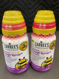 lot 46 image: Zarbees Daytime Cough Syrup  Immune for Children, 2 Bottles