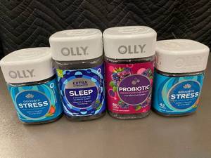 lot 54 image: Collection of 4 Olly Dietary Supplements