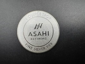 lot 68 image: Asahi Refining .999 1 Oz. Silver Round