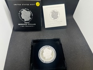 2023 Proof San Francisco Morgan Silver Dollar in Original Mint Package with COA