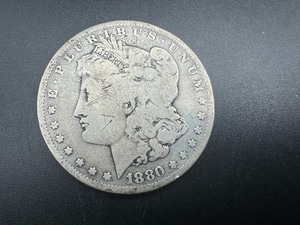 lot 7 image: 1880-O Morgan Silver Dollar