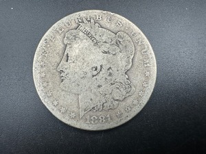 lot 8 image: 1881-O Morgan Silver Dollar