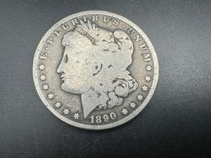 lot 13 image: 1890-O Morgan Silver Dollar