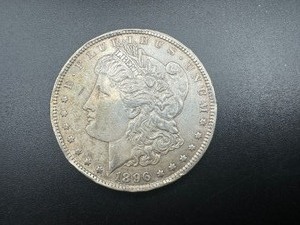 lot 21 image: 1896 Morgan Silver Dollar
