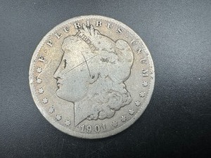 lot 26 image: 1901-O Morgan Silver Dollar