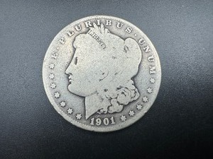 lot 27 image: Better Date 1901-S Morgan Silver Dollar