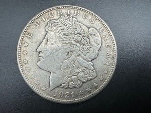 lot 33 image: 1921-S Morgan Silver Dollar