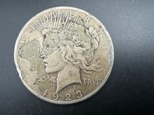 lot 36 image: 1923 Peace Silver Dollar