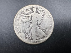 lot 55 image: 1943 Silver Walking Liberty Half Dollar