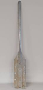 lot 23U image: Huge Vintage Marked U.S. Industrial Aluminum Paddle Mixer Blade