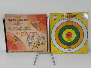 lot 29U image: Vintage Safe-T-Dart Electro 2-in-1 Game Set