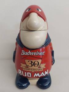 lot 11C image: 30th Anniversary Budweiser Bud Man Stein