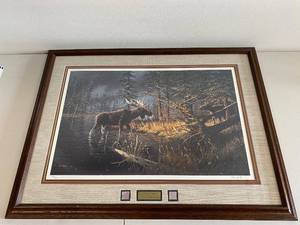 lot 43C image: Framed Limited Edition Print The Edge of Winter by Ken Zylla