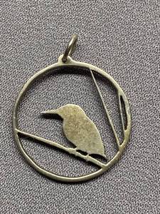 lot 19B image: Sterling Silver 925 Bird Pendant Charm