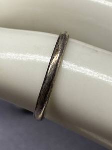 lot 67B image: Sterling Silver 925 Ring Size 6.5