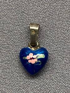 lot 70B image: Sterling Silver 925 Heart Pendant