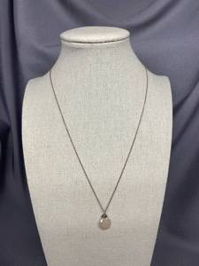 lot 81B image: Elegant Sterling Silver 925 Necklace with Unique Pearl Pendant