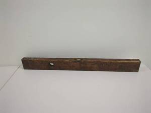 lot 103B image: Stanley Vintage Boxwood & Brass Level